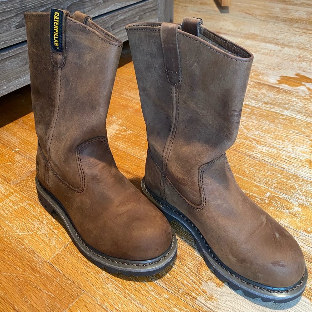 Caterpillar Brown Work Boots / Combat Boot